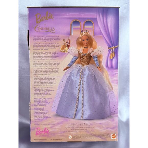 Barbie Cinderella Doll Collector Edition 1996 Vintage Toy 16900 Mattel - Picture 6 of 8